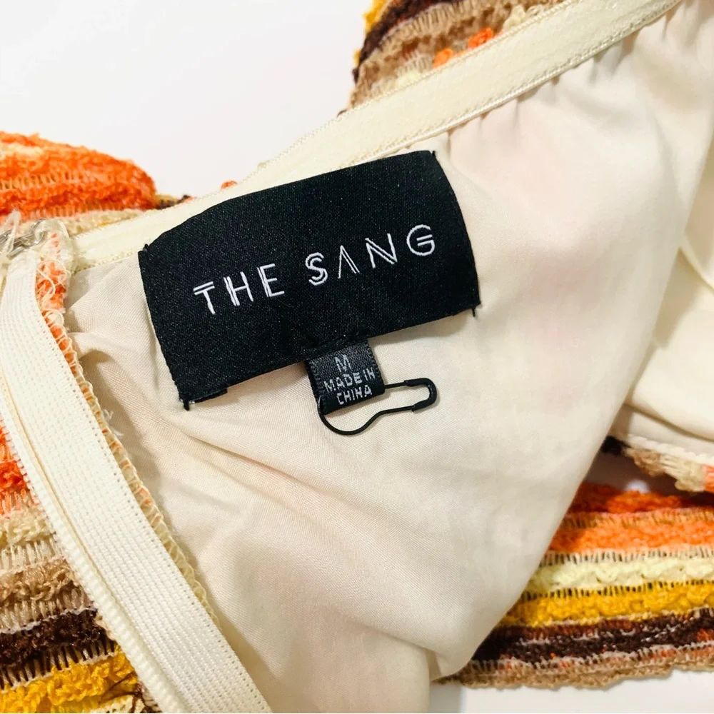 Romper Halter Top 
The Sang Multi Color Striped Size Medium Cut Out Mid-Section - Picture 2 of 8